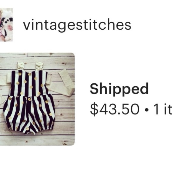 Organic Bubble Romper Bundle NWOT | 0-3 Mo. | Absorba Paris + Vintage Stitches - Picture 6 of 7